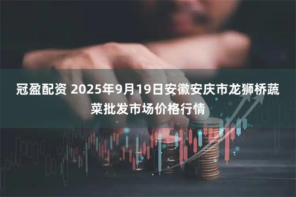 冠盈配资 2025年9月19日安徽安庆市龙狮桥蔬菜批发市场价格行情